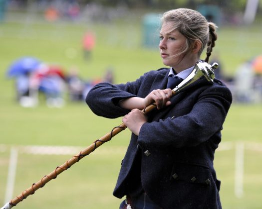 Lurgan Park is filled with the sound of pipes and drums