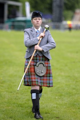 Lurgan Park is filled with the sound of pipes and drums