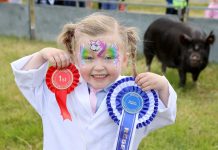 Perrie Tracey at the 175th Armagh County Show.