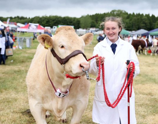 Molly Bradley at the 175th Armagh County Show.