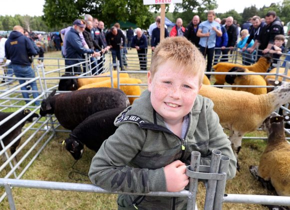 Samuel Flannagan at the 175th Armagh County Show