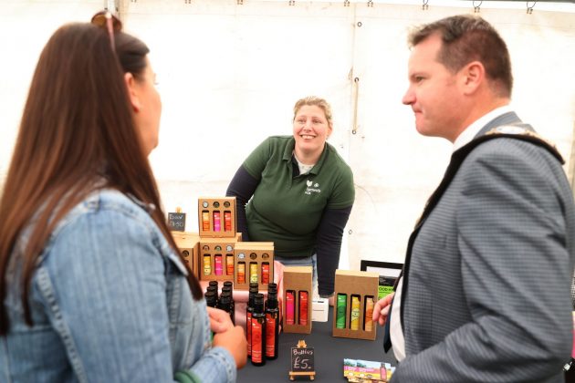 Jane Walker from Harnett’s Oils, who took part in in ABC Council’s Food Heartland Showcase Stand at the 107th Lurgan Show.