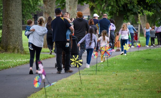 Portadown Peoples Park Sensory Walk