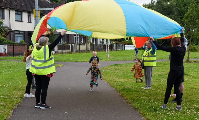 Portadown Peoples Park Sensory Walk