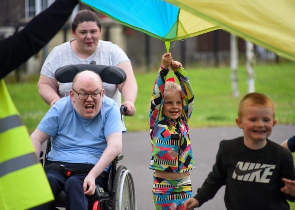 Portadown Peoples Park Sensory Walk