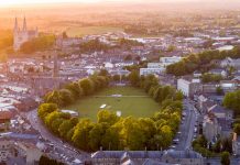 Ariel view of Armagh City