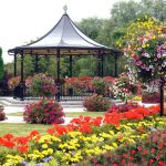 Scarva bandstand in bloom