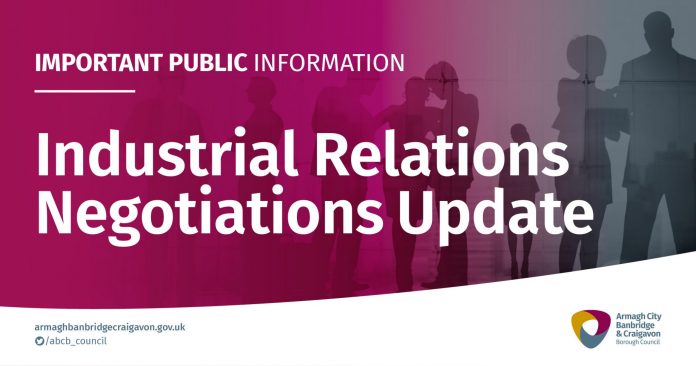 Industrial Negotiations update banner