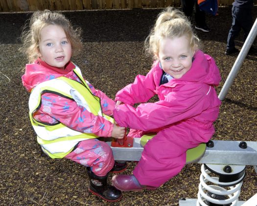 Playtime at new Frazer Park Play Park.