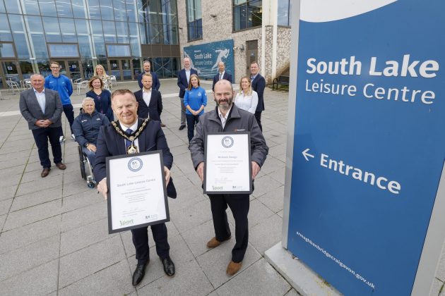 South Lake Leisure Centre awarded Excellence Level in Inclusive Sports Facility Accreditation from Disability Sport NI