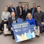 Pictured front row L-R: Nicola Wilson (ABC Council); Lord Mayor Councillor Paul Greenfield; Dana McKenna (Armagh Business Centre); and Niall McKevitt (CIDO). Back row L-R: Ciaran Cunningham (Banbridge Enterprise Centre); Alderman Ian Burns (Chair of council’s Economic Development and Regeneration Committee); Adrian Ballantine (Brownlow Ltd.); and Brendan McKenna (Mayfair Business Centre).