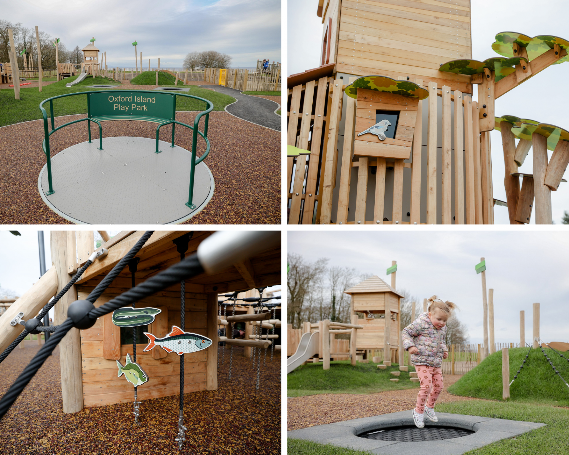 Opened to the public earlier in the year and enjoyed by families far and wide, the new Oxford Island play park was officially opened by Lord Mayor Councillor Paul Greenfield along with the help of contractors, elected members and council officials.
