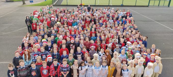 Our Daily Mile Santa Run Competition Winners Tandragee Primary School.