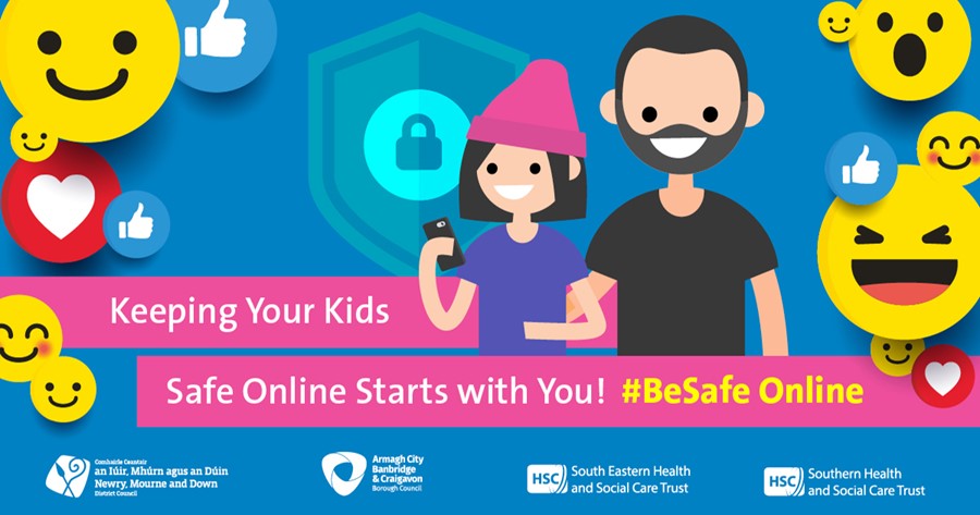 Be Safe Online Advert