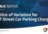 Off-Street Car Parking Charges