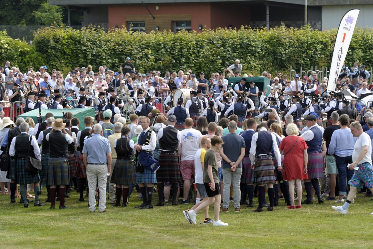 Uk Pipe Band Championship dazzles in
