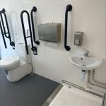 Mobile Accessible Toilet Interior