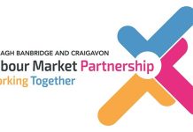 Colourful logo for ABC Council's Labour Market Partnership Programme