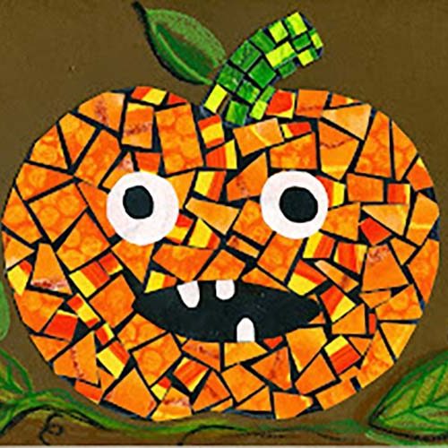 pumpkin mosaics