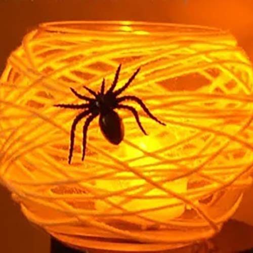 spider web lanterns