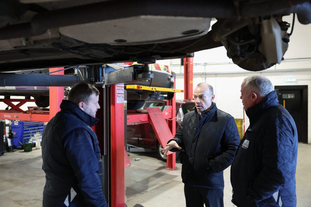 Secretary of State for Northern Ireland visits Portadown to assess flood recovery plans