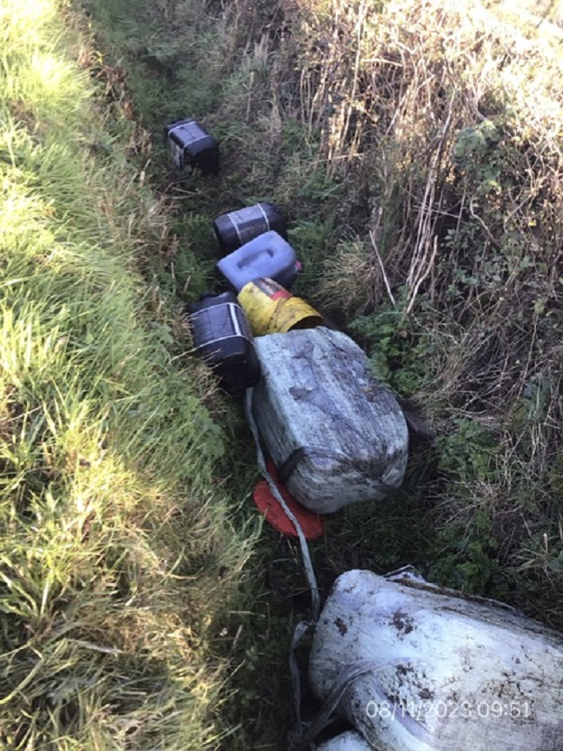 Fly tipping Armagh 10-11-23