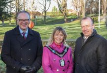 Secretary of State for Northern Ireland visits Portadown to assess flood recovery plans