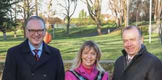 Secretary of State for Northern Ireland visits Portadown to assess flood recovery plans