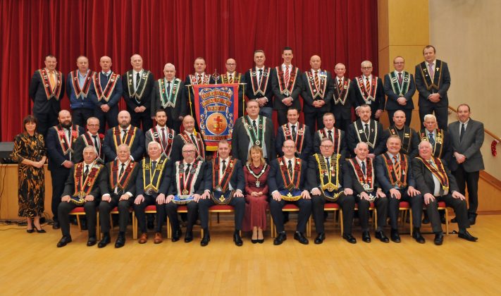 Civic Reception for Lower Iveagh Royal Black Chapter District No 1