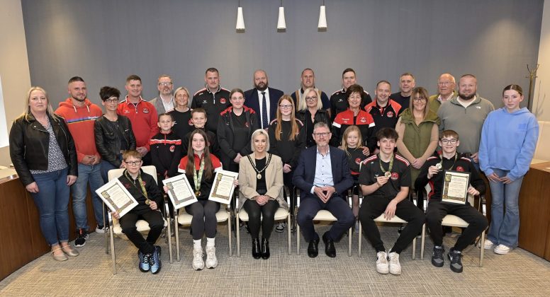Civic reception for Banbridge Boxing Club