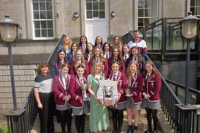 02052024-093 Lord Mayor of Armagh Margaret Tinsley hosts a Reception for Royal School Armagh Hockey Team The Palace Armagh