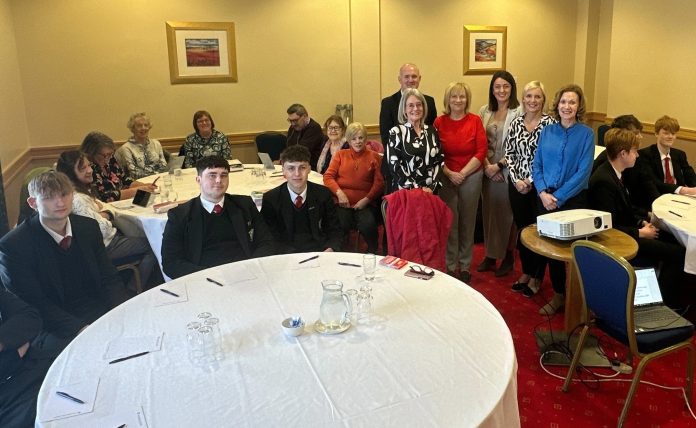 Participants and organisers of the Digital Inclusion Programme gathered for a celebration event in Armagh City Hotel.