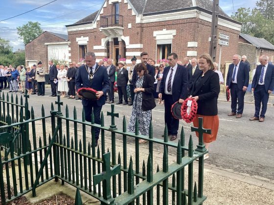 Visit to Battle of the Somme in 2024