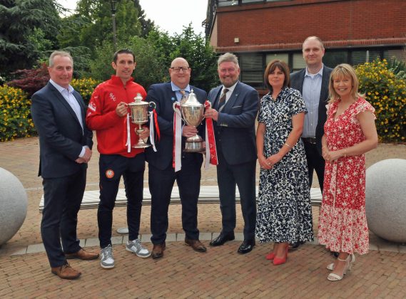 ABC Council hosts reception for Portadown Football Club
