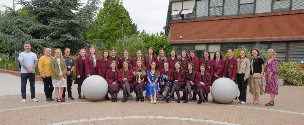 Civic reception for St Ronan's College U16 girls' team