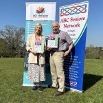 Stephanie Rock, ABC Age Friendly Officer and David Hammerton – Chair of ABC Seniors Network, launch the Spring edition of the ABC Seniors Newsletter.