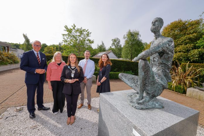 Delegation visits F.E. McWilliam Gallery & Studio to view progress on £4.4m expansion