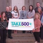Launching the new Tak£500+ project for 2025 is the Lord Mayor of Armagh City, Banbridge and Craigavon Councillor Sarah Duffy with the Participatory Budgeting Working Group.