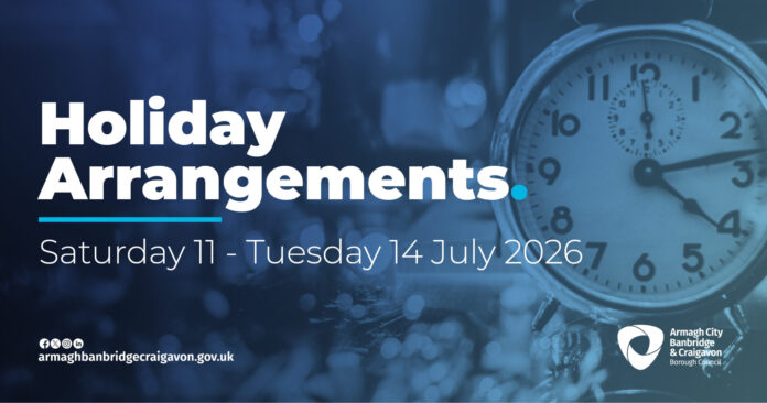 5832. ABC HOLIDAY ARRANGEMENTS 1200x630 Holiday arrangements for council services and facilities 11 to 14 July 2026