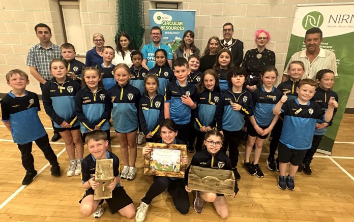 Pupils from schools in the ABC Borough who took part in the Zero Waste Champion programme