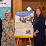 David Hammerton, Chair of ABC Seniors Network; Stephanie Rock, ABC Age Friendly officer; Gillian Topping, Head of Environmental Health, ABC Council and William Stewart, ABC PCSP Project Co-ordinator pictured at the Age Friendly Futures Summit held in Belfast.