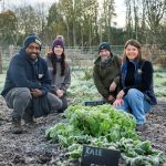 ‘No-Dig’ Garden at Kinnego celebrates second anniversary Biruk Sahle, Head of Sustainable Growing at Natural World Products with Sandra Reilly and Wayne Hylands, Bushcraft Facilitators at the Kinnego Bushcraft Centre and Sharon McMaster, Community Outreach Manager, NWP.