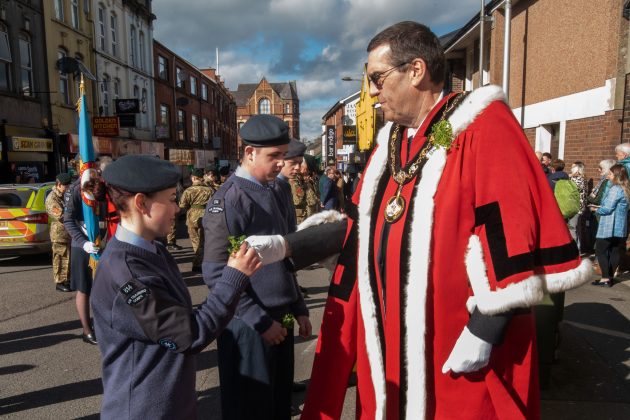 Lord Mayor attends Portadown Royal British Legion&rsquo;s St Patrick&rsquo;s Day Parade