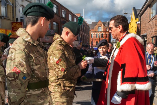 Lord Mayor attends Portadown Royal British Legion&rsquo;s St Patrick&rsquo;s Day Parade