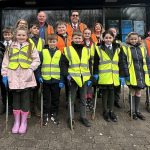 Pupils bring star quality to Big Spring Clean at Armagh Planetarium The Big Spring Clean event at the Armagh Planetarium.