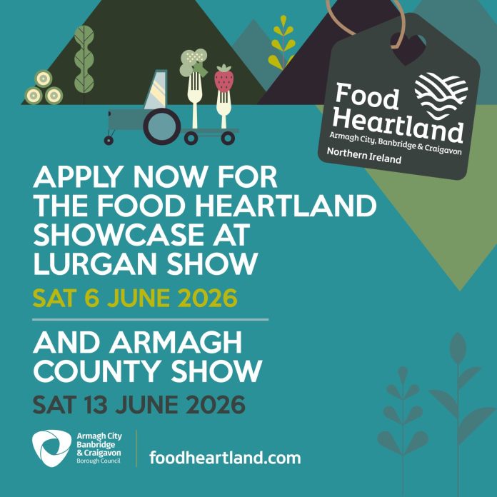 5548. FOODHEARTLAND LURGAN AND ARMAGH GRAPHIC.1. 1080x1080