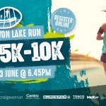 Poster advertising Craigavon Lake Run on Wednesday 3 June 2026