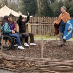 Blue Peter Presenters Take on Iron Age Life at Navan Centre & Fort