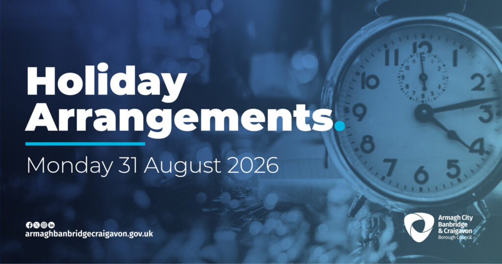 Holiday Arrangements Monday 31 August 2026