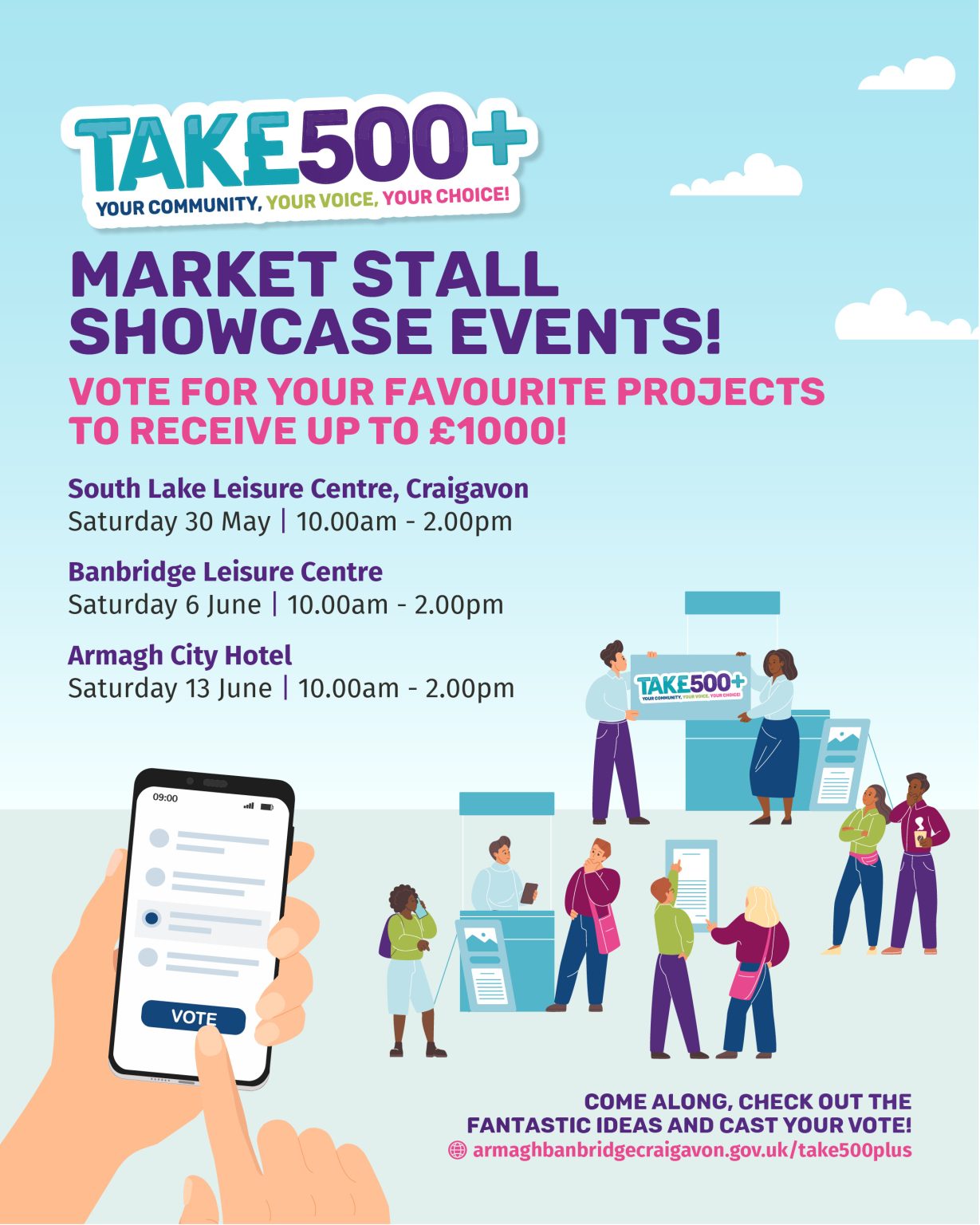 Market Stall events